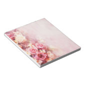 ヴィンテージピンクローズ ノートパッド (アングル)