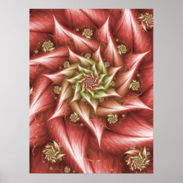 ヴィンテージピンクローズ ポスター