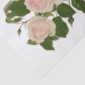 ヴィンテージピンクローズ#2フラワーズフローラティッシュペーパー 薄葉紙 (詳細)