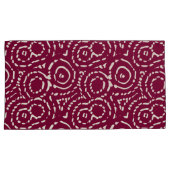 ヴィンテージピンク幾何抽象芸術 枕カバー (正面右)