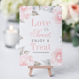 ヴィンテージピンク水彩バラ結婚のサイン 招待状