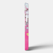 ヴィンテージピンク白日本の黄フローラ Case-Mate iPhoneケース (裏面 / 左)