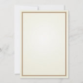 ヴィンテージピンク自転車のブライダルシャワー招待 招待状 (裏面)