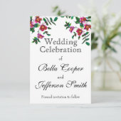 ヴィンテージピンク色マゼンタ色バラ セーブザデート (スタンド正面)