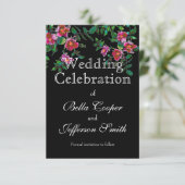 ヴィンテージピンク色マゼンタ色バラ セーブザデート (スタンド正面)