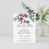 ヴィンテージピンク色マゼンタ色バラ セーブザデート (スタンド正面)