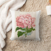 ヴィンテージピンク花枕 クッション (ブランケット)
