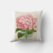 ヴィンテージピンク花枕 クッション (裏面)