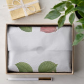 ヴィンテージピンク茶バラ花 薄葉紙 (ギフト)