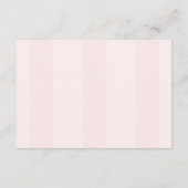 ヴィンテージピンク間抜けグースベビーおむつラッフル エンクロージャーカード (裏面)