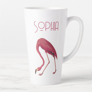 ヴィンテージピンク カフェラテマグ