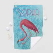 ヴィンテージピンク ゴルフタオル (インサイチュ)