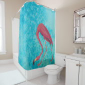 ヴィンテージピンク シャワーカーテン (インサイチュ)