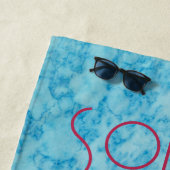 ヴィンテージピンク ビーチタオル (インサイチュ)