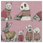 ヴィンテージピンク ファブリック (クローズアップ)