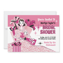 ヴィンテージピンク+ブラックブライダルシャワー