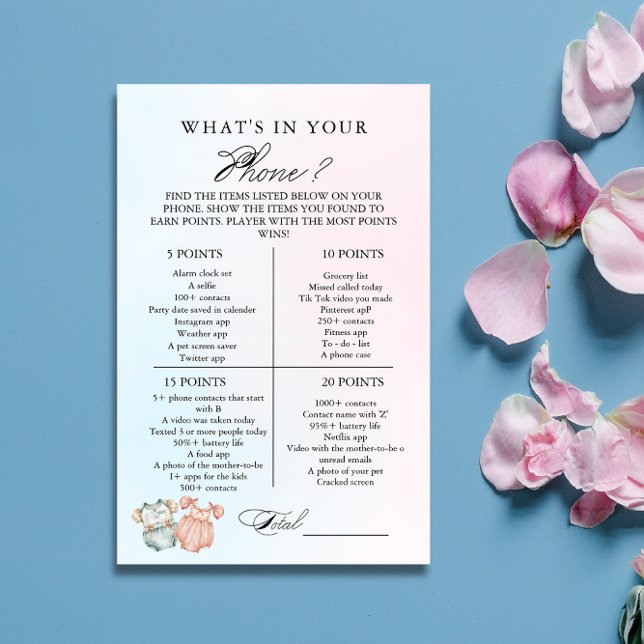 ヴィンテージピンク&ブルーあなたの電話の何 (クリエイターアップロード済み)