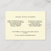 ヴィンテージピンク&レッドローゼエレガントウェディングプランナー 名刺 (裏面)