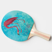 ヴィンテージピンク 卓球ラケット (横)