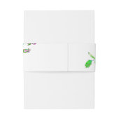 ヴィンテージピンク 招待状ベリーバンド (裏面例)