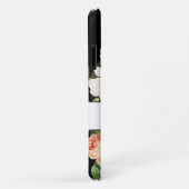 ヴィンテージピンクn白フローラ(花付きガーリー) Case-Mate iPhoneケース (裏面/右)