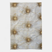 ヴィンテージピンタック生地キッチンディッシュタオル キッチンタオル (縦)