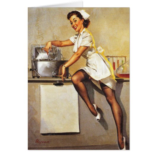 ヴィンテージピンナップナースの回復 (正面)