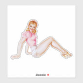 ヴィンテージピンナップ シール (シート)