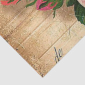 ヴィンテージピンローズ任意の目的のパーティー組織 薄葉紙 (詳細)