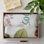 ヴィンテージピンローズ任意の目的のパーティー組織 薄葉紙 (ギフト)