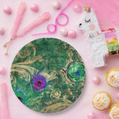 ヴィンテージピーコックすべての行事 ペーパープレート (パーティー)