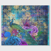 ヴィンテージピーコックすべての行事 ラッピングペーパー (フラット)