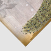 ヴィンテージピーコックとバラデコページティッシュペーパー 薄葉紙 (詳細)