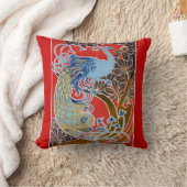 ヴィンテージピーコックジスバートコンバズ クッション (ブランケット)