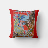 ヴィンテージピーコックジスバートコンバズ クッション (正面)