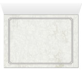 ヴィンテージピーコックス鳥かご結婚式招待状 (内部横(下))