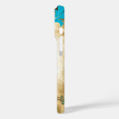 ヴィンテージピーコックバードケージダマスクiPhoneケース Case-Mate iPhoneケース (裏面 / 左)