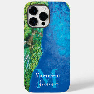 ヴィンテージピーコックブルーグリーントーン Case-Mate iPhone 14 PRO MAXケース