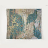 ヴィンテージピーコック – タペストリー (正面(横))