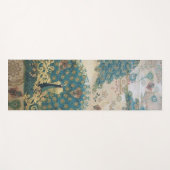 ヴィンテージピーコック – ヨガマット (正面(横))