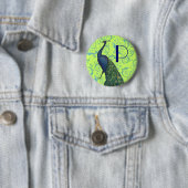 ヴィンテージピーコック 缶バッジ (インサイチュ)