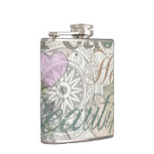 ヴィンテージピースホームビューティフルラブ フラスク (右)