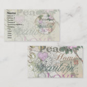 ヴィンテージピースホームビューティフルラブ 名刺 (正面/裏面)