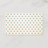 ヴィンテージピーターうさぎ赤ちゃんシャワーいくつ推測 エンクロージャーカード (裏面)