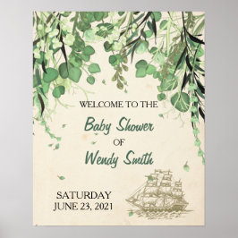 ヴィンテージピーターパンネバーランドウェルカムサイン ポスター