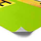 ヴィンテージピーターマックススタイルラブピースホープ ポスター (角)