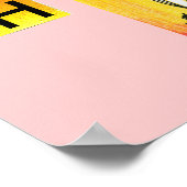 ヴィンテージピーターマックススタイルラブピースホープ ポスター (角)