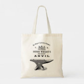 ヴィンテージピーター・ライト・アンビル鍛冶屋 トートバッグ (裏面)