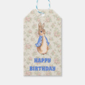 ヴィンテージピーター・ラビット・ビアトリックス・ポッター・フローラ・キッド ギフトタグ (正面)