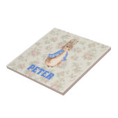 ヴィンテージピーター・ラビット・ビアトリックス・ポッター・フローラ・キッド タイル (側面)